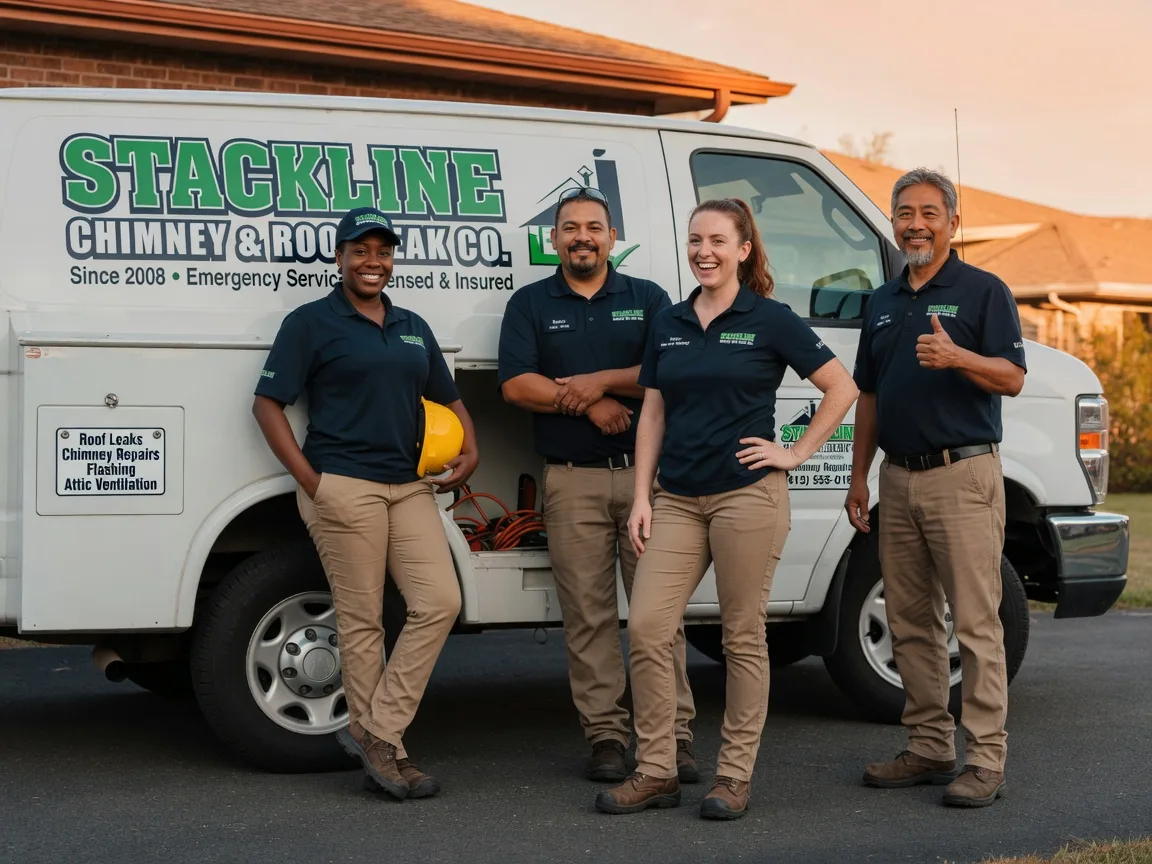 Chimney flashing repair company in Clinton, CT